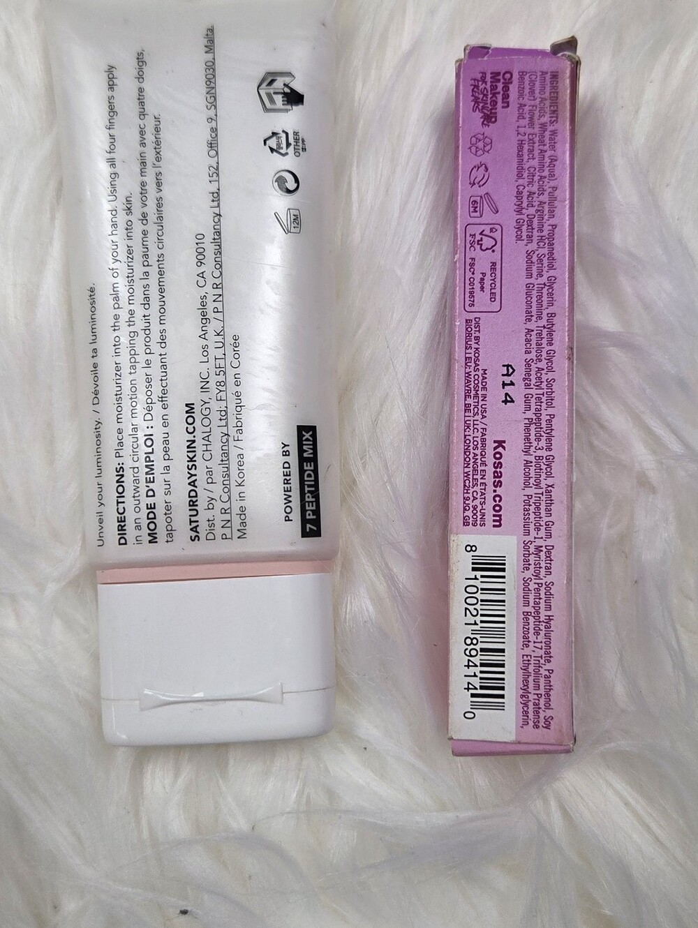 Saturday Skin Pretty Pop Probiotic Whipped Cream Lotion & Kosas Las Serum - Picture 2 of 3